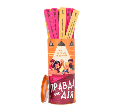 Main image for product index 1: Эротическая игра "Правда або дія" (Для веселої компанії) (UA)