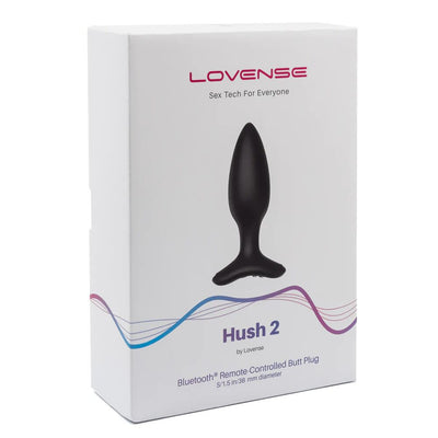 Анальна смарт-вібропробка Lovense Hush 2 - фото 4