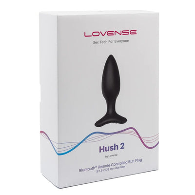 Анальна смарт-вібропробка Lovense Hush 2 - фото 11