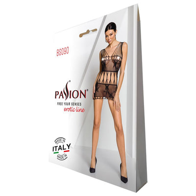 Main image for product index 22: Бодістокінг мінісукня з метеликами Passion BS090