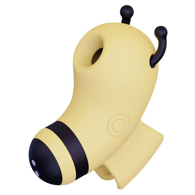 Вакуумний стимулятор із мікрострумами KISSTOY CuteVibe Beebe, на палець - фото 9