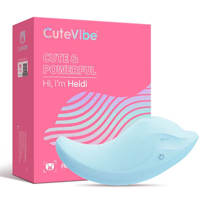 Вибратор и вакуумный стимулятор CuteVibe Heidi - фото 4
