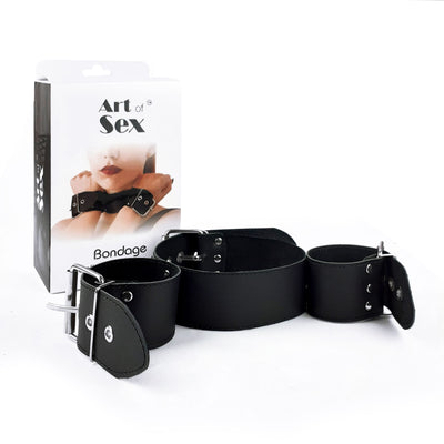 Main image for product index 1: Нашийник з наручниками Art of Sex - Bondage Collar with Handcuffs