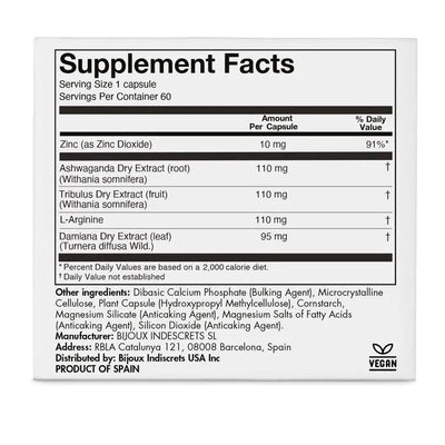 Main image for product index 5: Натуральна харчова добавка для підвищення лібідо Bijoux Indiscrets Sex au Naturel — Orgasm