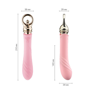 Main image for product index 2: Вибратор для точки G с подогревом Zalo Sweet Magic - Courage