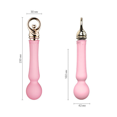 Main image for product index 2: Вібромасажер із підігрівом Zalo Sweet Magic - Confidence Wand
