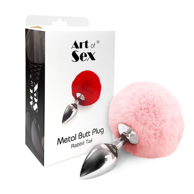 Main image for product index 15: Металлическая анальная пробка Art of Sex - Metal Butt plug Rabbit Tail