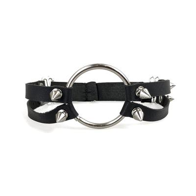 Main image for product index 2: Чокер с металлическим кольцом и шипами Art of Sex - Ruby