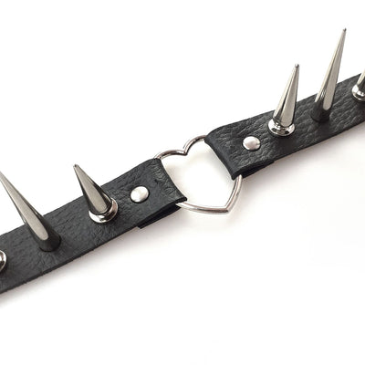 Main image for product index 9: Чокер Серце з великими шипами Art of Sex - Crystal