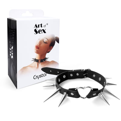 Main image for product index 10: Чокер Серце з великими шипами Art of Sex - Crystal