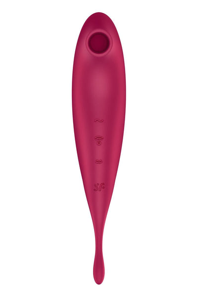 Смарт-вібратор для клітора з вакуумною стимуляцією Satisfyer Twirling Pro+ - фото 10