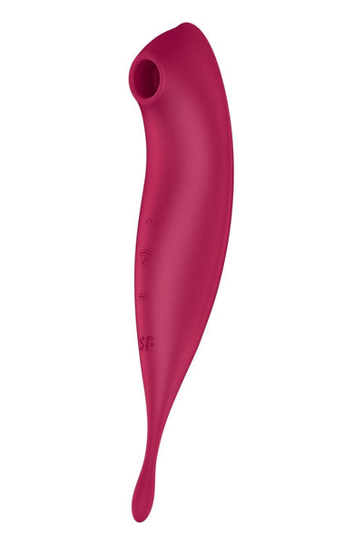 Смарт-вібратор для клітора з вакуумною стимуляцією Satisfyer Twirling Pro+ - фото 9