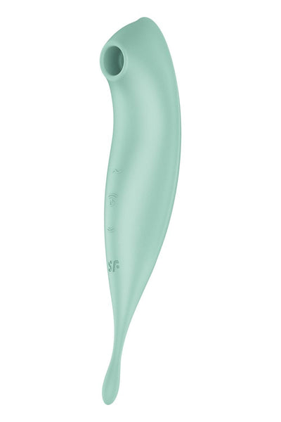 Смарт-вібратор для клітора з вакуумною стимуляцією Satisfyer Twirling Pro+ - фото 2