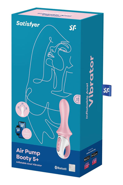 Main image for product index 8: Анальний смарт-вібратор Satisfyer Air Pump Booty 5+, надувається