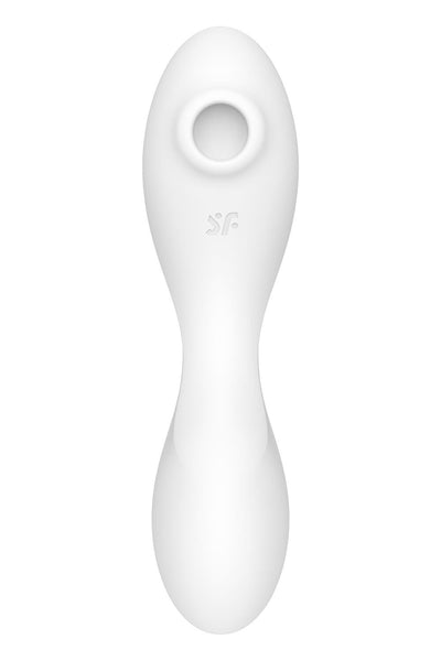 Вакуумный смарт-стимулятор с вибрацией Satisfyer Curvy Trinity 5, управление со смартфона - фото 9