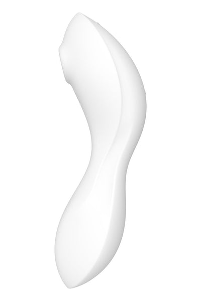 Вакуумный смарт-стимулятор с вибрацией Satisfyer Curvy Trinity 5, управление со смартфона - фото 11
