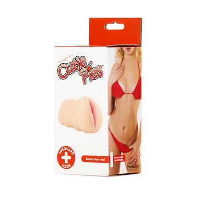 Main image for product index 6: Мастурбатор-вагина Cutie Pies Lifeguard Lizzie Vagina Masturbator, вибропуля в подарок
