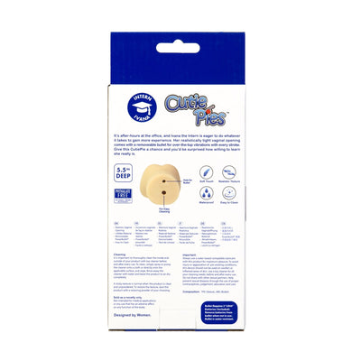 Main image for product index 8: Мастурбатор-вагина Cutie Pies Intern Ivana Vagina Masturbator, вибропуля в подарок