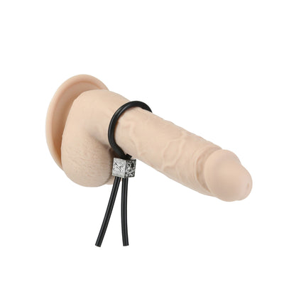 Эрекционное кольцо-лассо LUX Active Tether Adjustable Silicone Cock Tie - фото 6