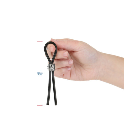 Эрекционное кольцо-лассо LUX Active Tether Adjustable Silicone Cock Tie - фото 3