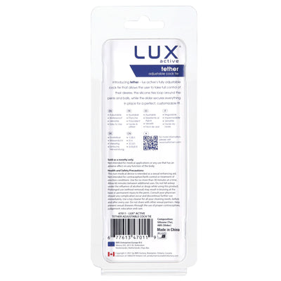 Эрекционное кольцо-лассо LUX Active Tether Adjustable Silicone Cock Tie - фото 8