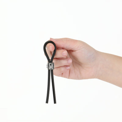 Эрекционное кольцо-лассо LUX Active Tether Adjustable Silicone Cock Tie - фото 1