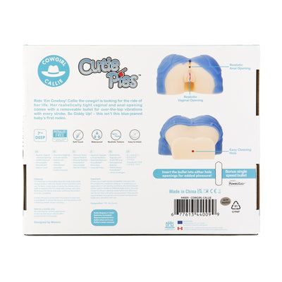 Main image for product index 9: Мастурбатор-вагина и попка Cutie Pies Cowgirl Callie Vagina&Ass Masturbator