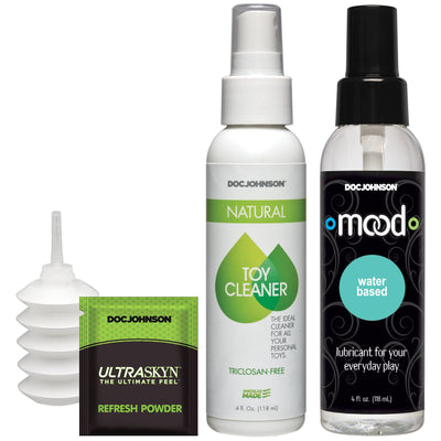 Main image for product index 4: Набор для страпона Doc Johnson Vac-U-Lock Dual Density Extreme Set (мятая упаковка!!!)