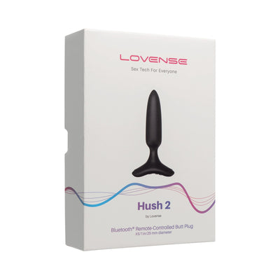 Анальна смарт-вібропробка Lovense Hush 2 - фото 17