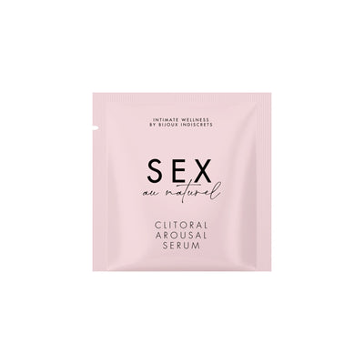 Main image for product index 1: Пробник возбуждающей сыворотки для клитора Bijoux Indiscrets Sex au Naturel — Clitorale Arousal Serum