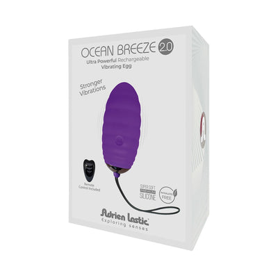 Main image for product index 4: Виброяйцо Adrien Lastic Ocean Breeze 2.0, очень мощный мотор