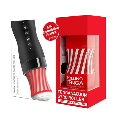 Main image for product index 3: Автоматичний мастурбатор Tenga VACUUM GYRO ROLLER SET, сумісний з Tenga Cup