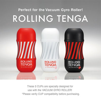 Main image for product index 7: Автоматичний мастурбатор Tenga VACUUM GYRO ROLLER SET, сумісний з Tenga Cup