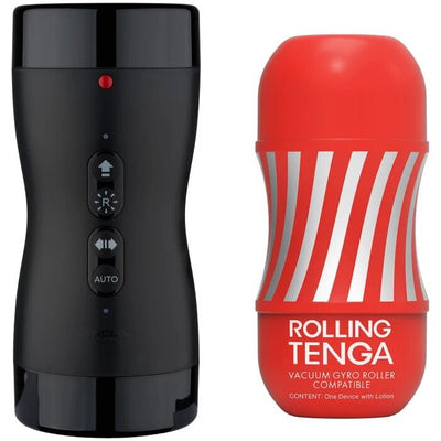 Main image for product index 2: Автоматичний мастурбатор Tenga VACUUM GYRO ROLLER SET, сумісний з Tenga Cup