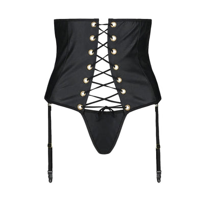 Пояс-корсет из экокожи Passion CELINE SET with Open Bra - фото 3