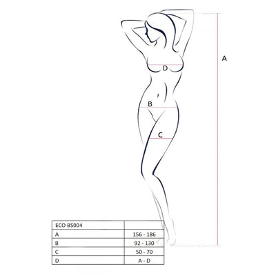 Бодістокінг, комбінезон Passion ECO BS004 - фото 5