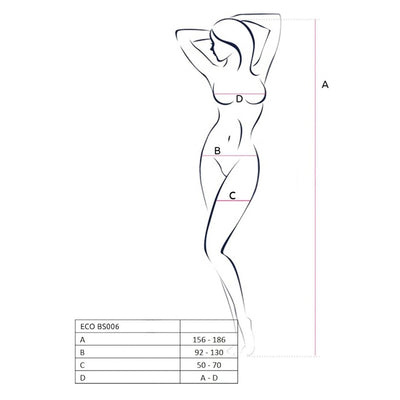 Бодистокинг, комбинезон Passion ECO BS006 - фото 15