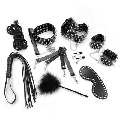 Main image for product index 4: BDSM-набор Art of Sex – Spikes BDSM Set Leather, 10 предметов