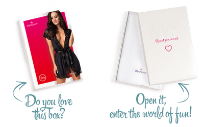 Main image for product index 24: Сатиновый открытый пеньюар на поясе Obsessive 810-PEI–1 peignoir