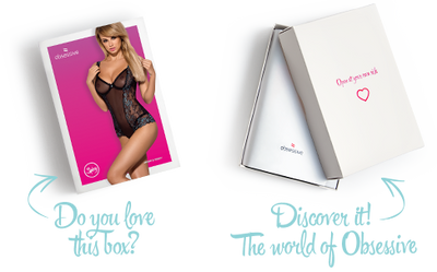 Main image for product index 8: Сітчасте боді на кісточках Obsessive Amanta teddy