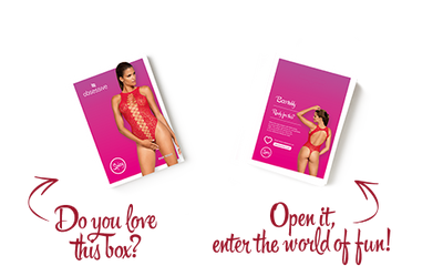 Main image for product index 7: Ажурний бодістокінг із ефектом шнурівки Obsessive B120 teddy