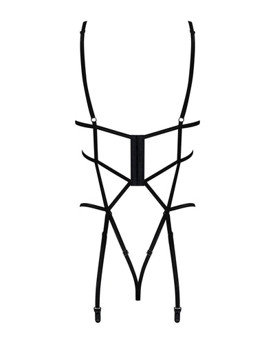 Main image for product index 6: Боді зі стреп із доступом Obsessive Badossa crotchless teddy