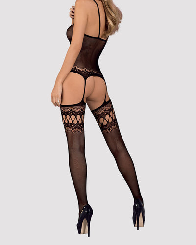 Бодистокинг, комбинезон Obsessive Bodystocking F214 - фото 13