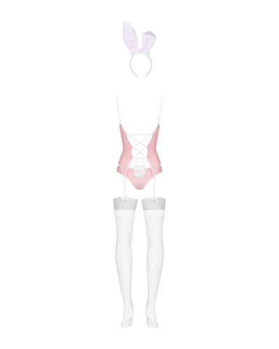 Эротический костюм зайки Obsessive Bunny suit 4 pcs costume - фото 6