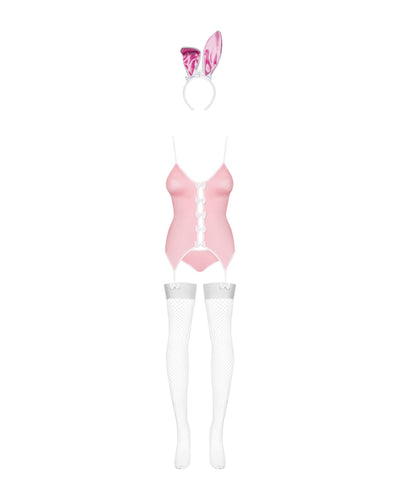 Эротический костюм зайки Obsessive Bunny suit 4 pcs costume - фото 12