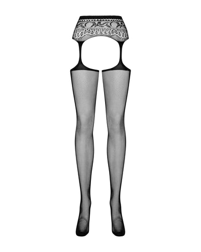 Main image for product index 11: Сетчатые чулки-стокинги Obsessive Garter stockings S307