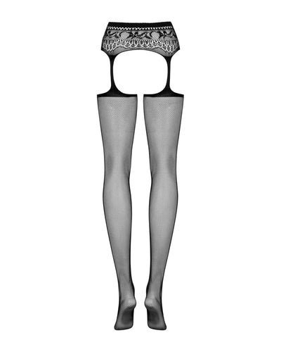 Main image for product index 6: Сетчатые чулки-стокинги Obsessive Garter stockings S307