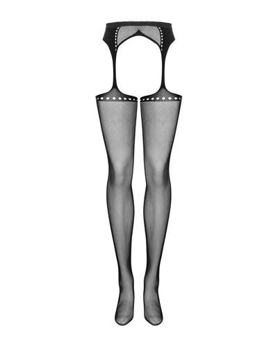 Main image for product index 5: Сетчатые чулки-стокинги Obsessive Garter stockings S314