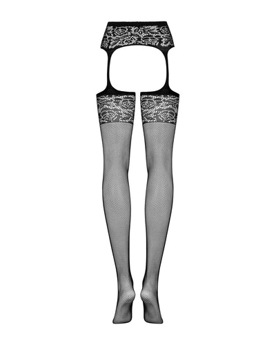 Main image for product index 5: Сітчасті панчохи-стокінги Obsessive Garter stockings S500