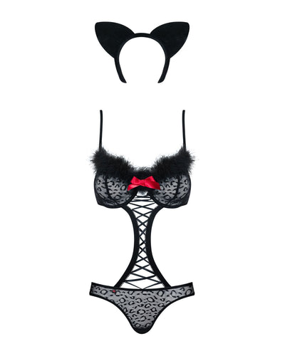 Main image for product index 12: Эротический костюм гепарда Obsessive Gepardina 3 pcs costume